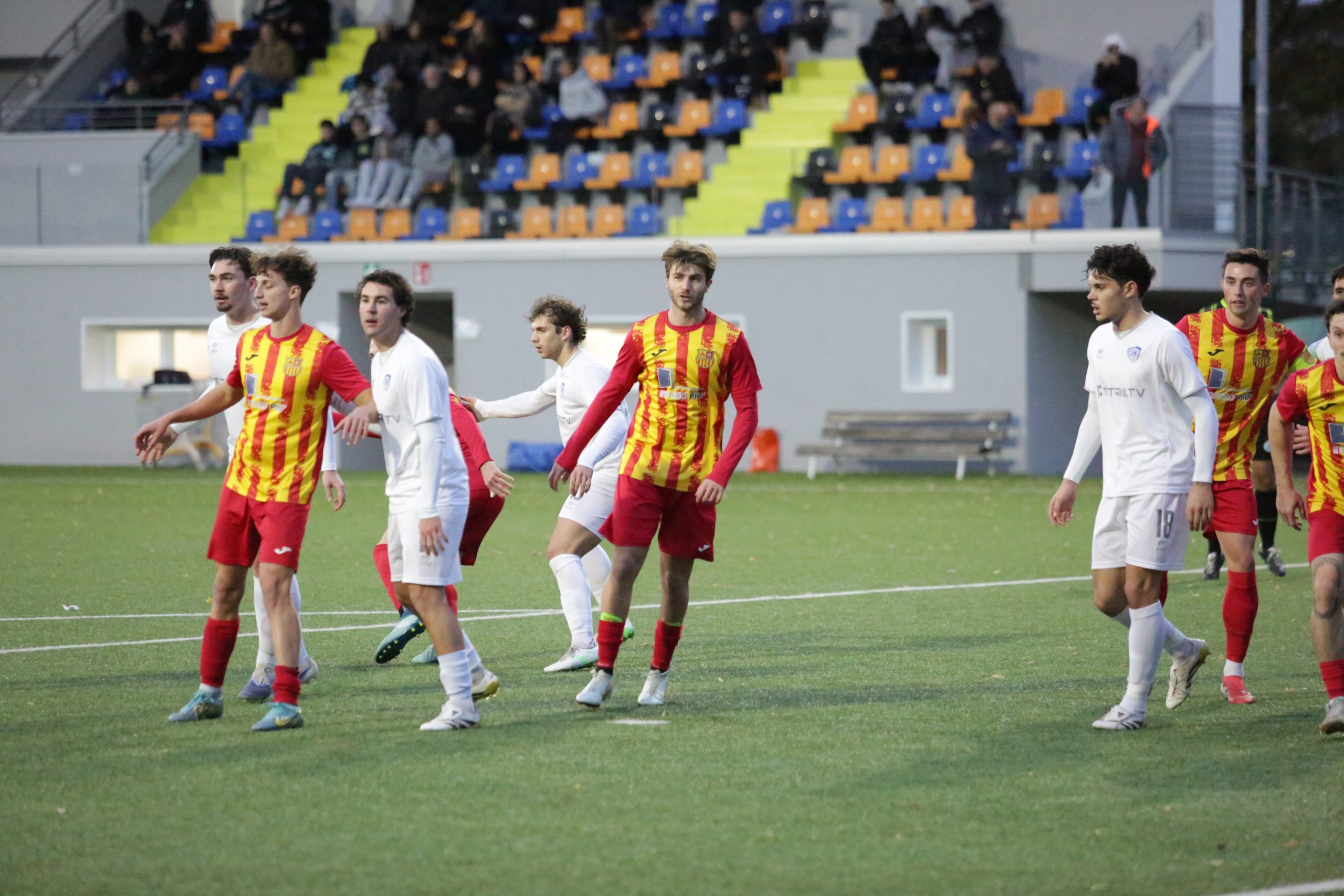 Una grossa emozione il ritorno in campo di Manuel Maggioli
